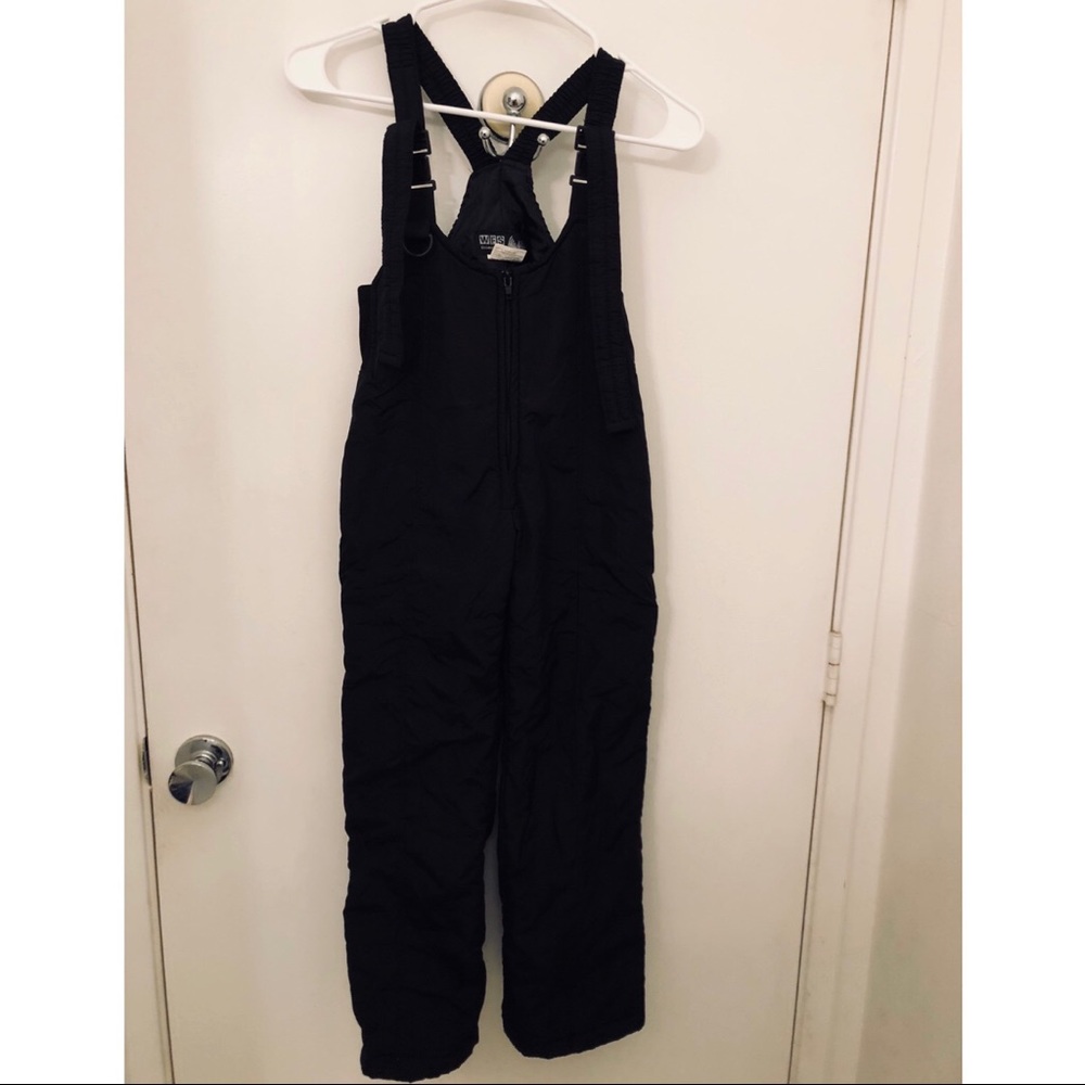 WFS snow bib overalls kids unisex ski size M